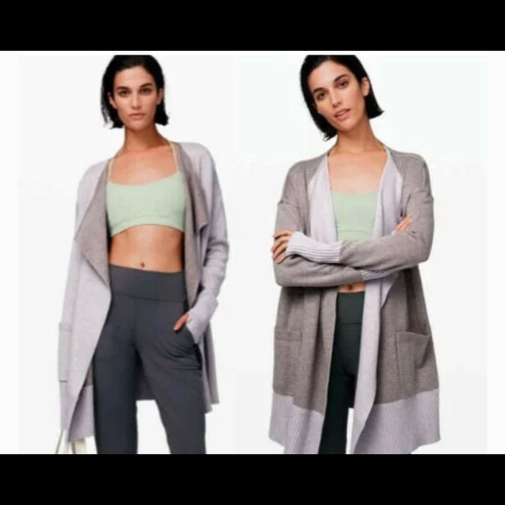 Lululemon Still Lotus Wrap Reversible size M